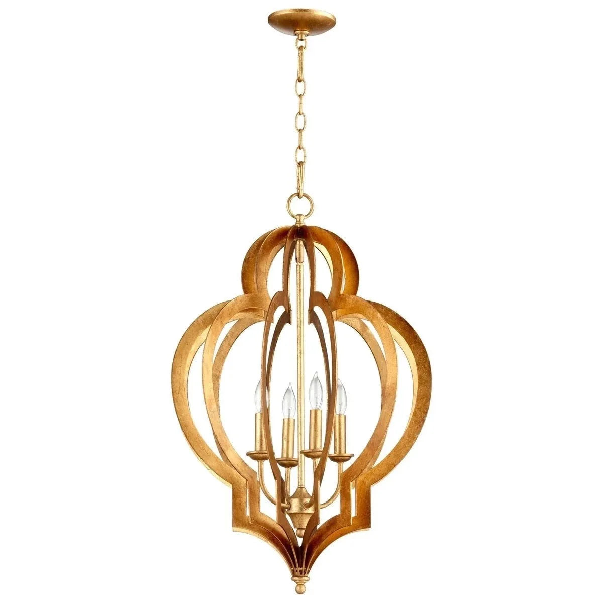 Cyan Design Vertigo Chandelier | Gold Leaf 05973