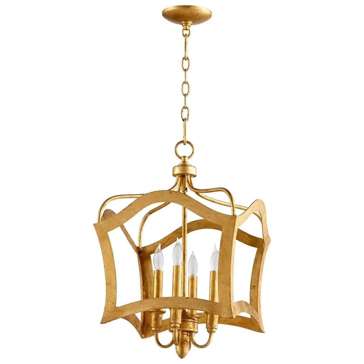 Cyan Design Milan Pendant - 4-Light | Gold Leaf - Medium 06583