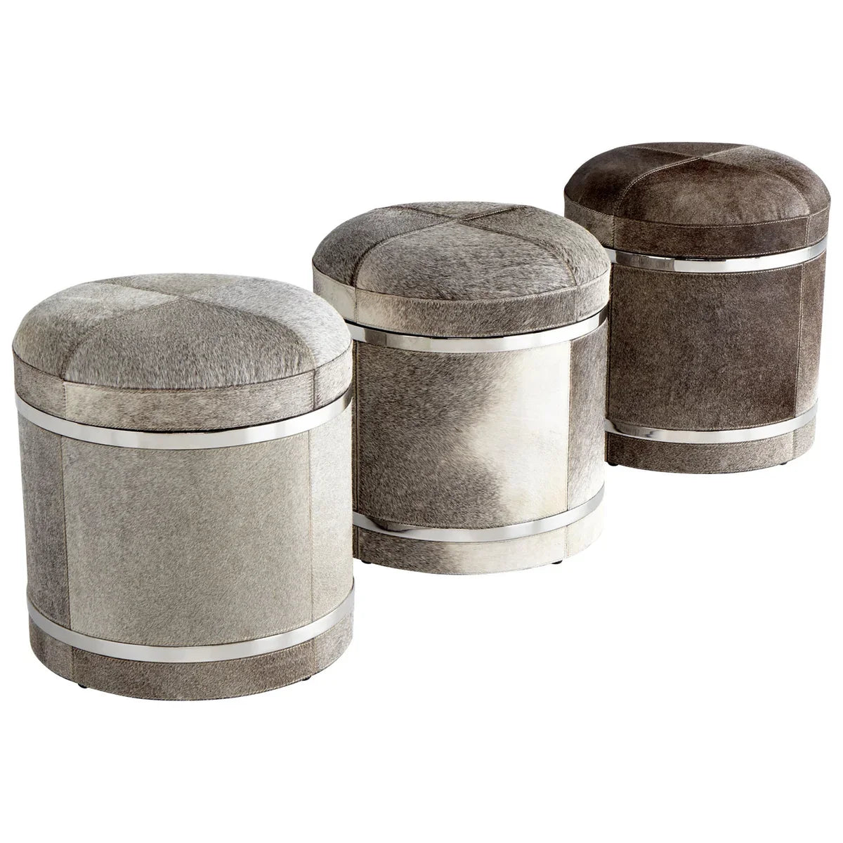 Cyan Design Casselton Stool | Grey 08876