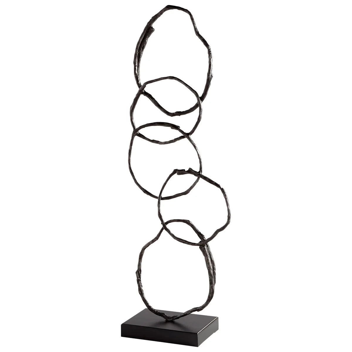 Cyan Design Inner Circles Sculpture | Bronze 09574