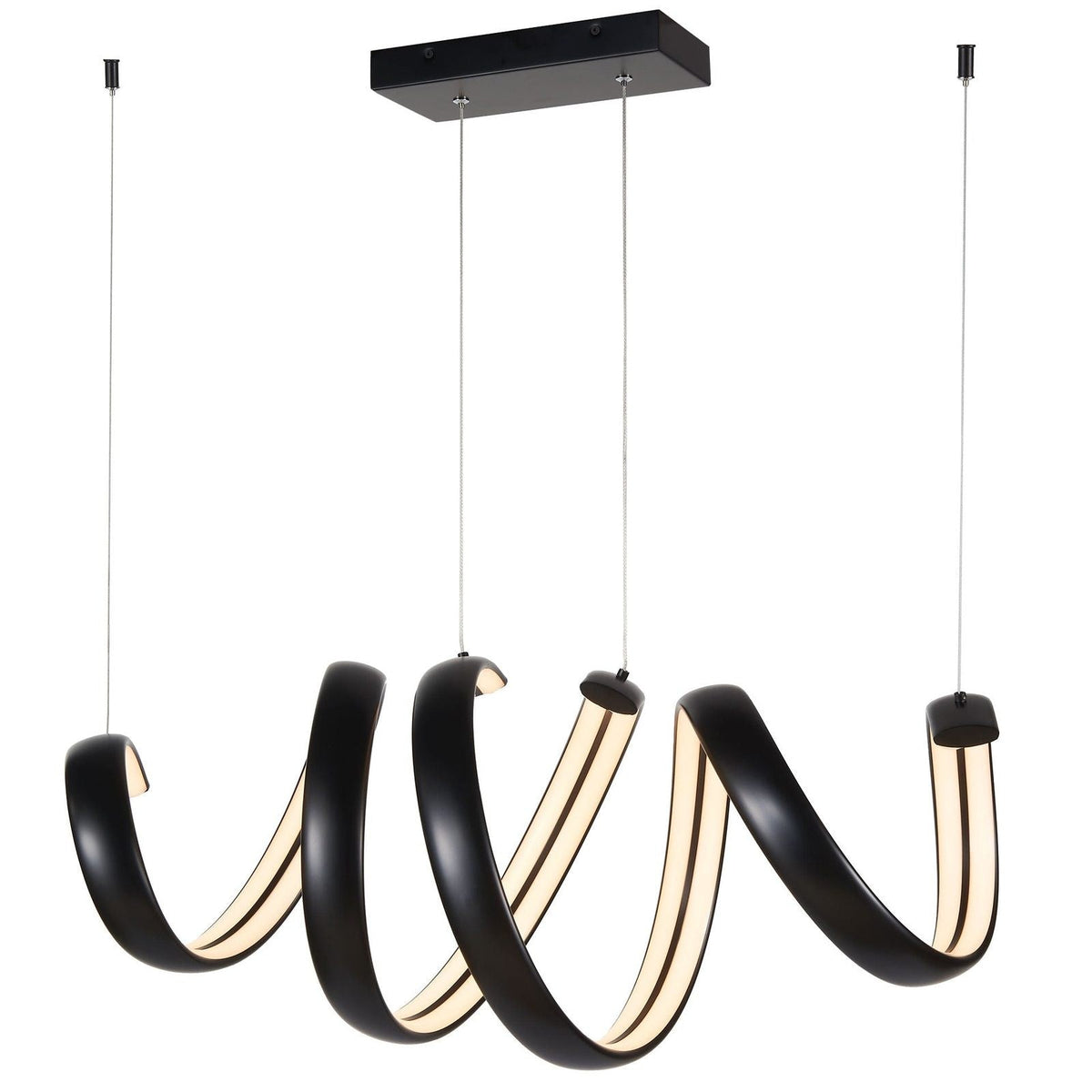Abra Lighting Sling Linear Spring Pendant 10006PN