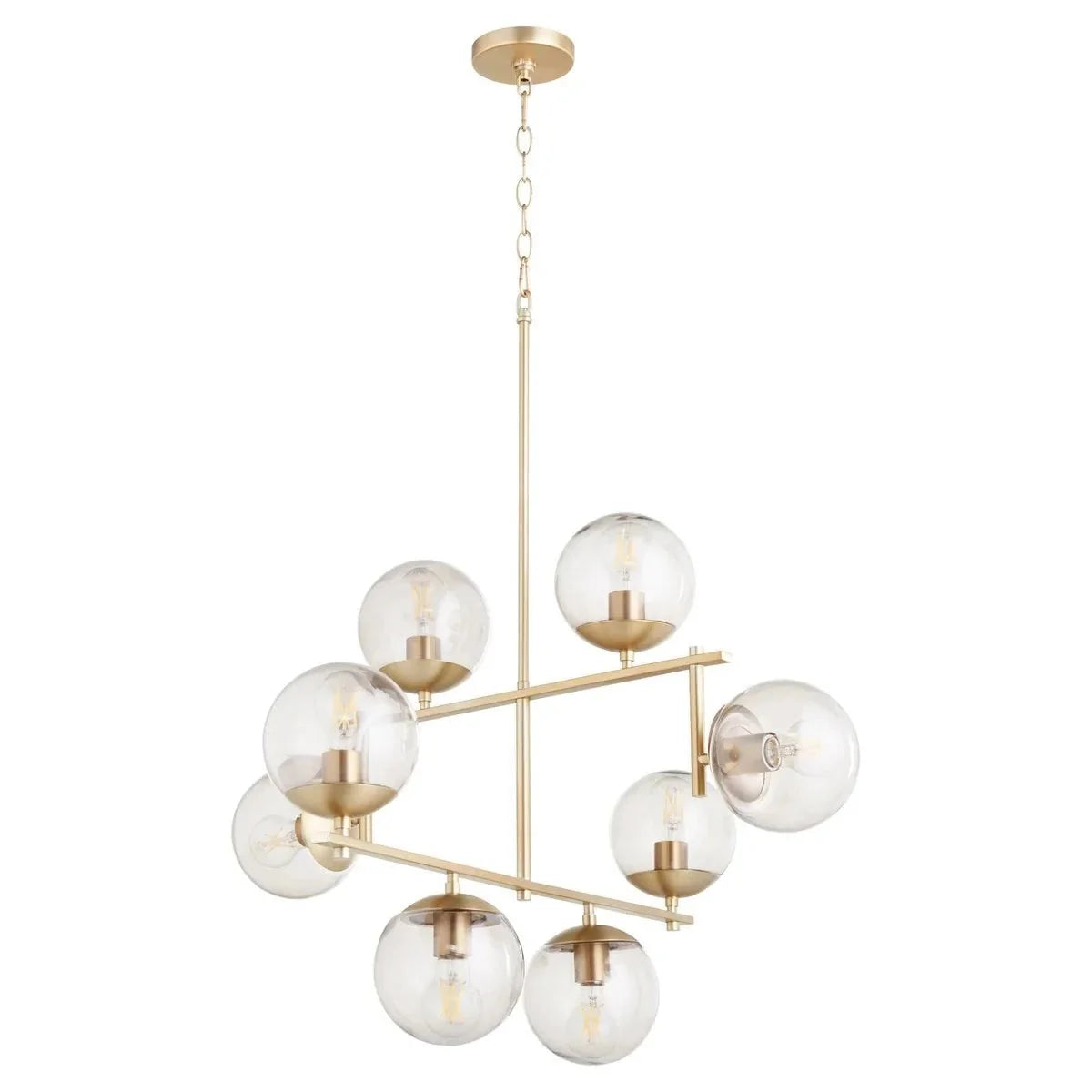 Cyan Design Edmonds Chandelier | Aged Brass - Large 11275