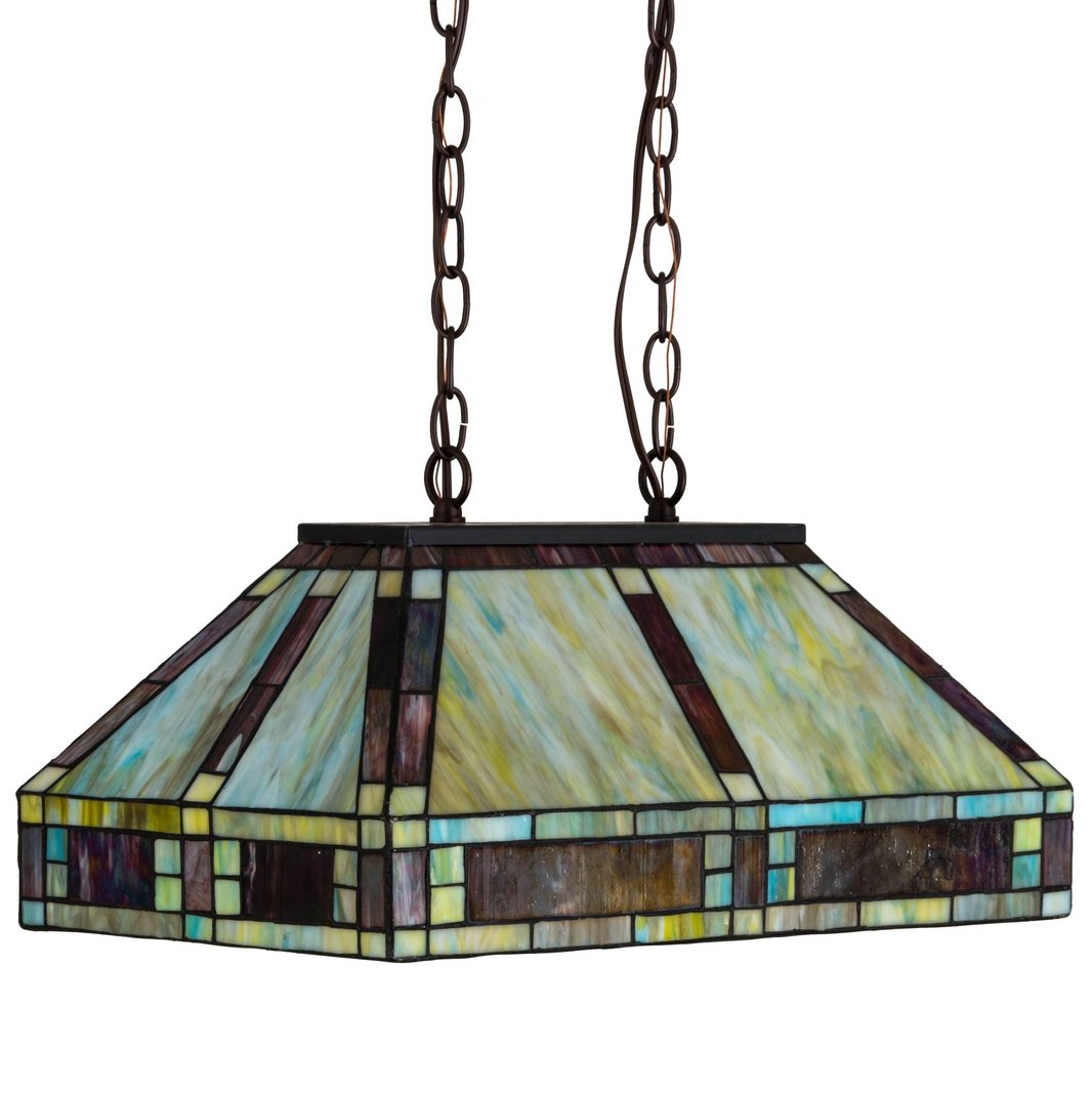 Meyda 20"L Chaves Oblong Pendant
