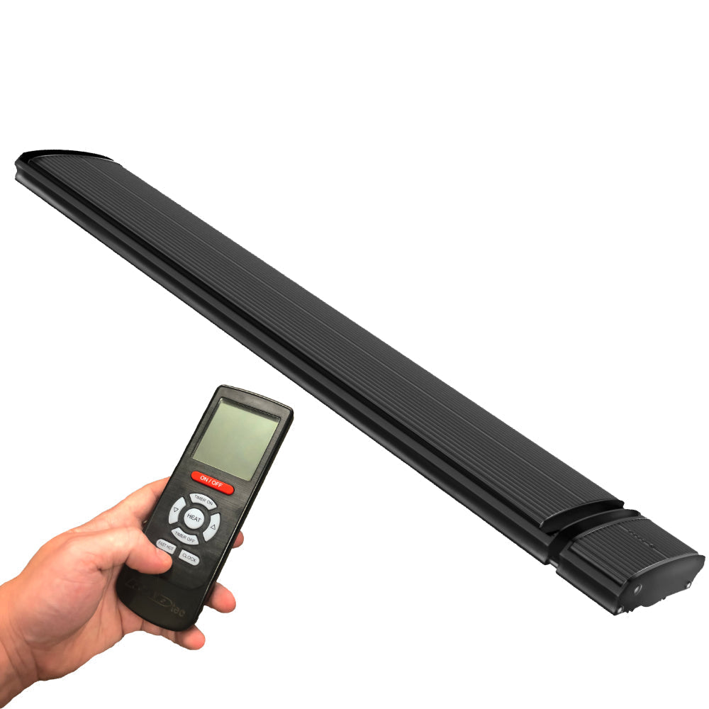RADtec 82.5" Zero Light Electric Patio Heater E32-IR-RDT-HTR