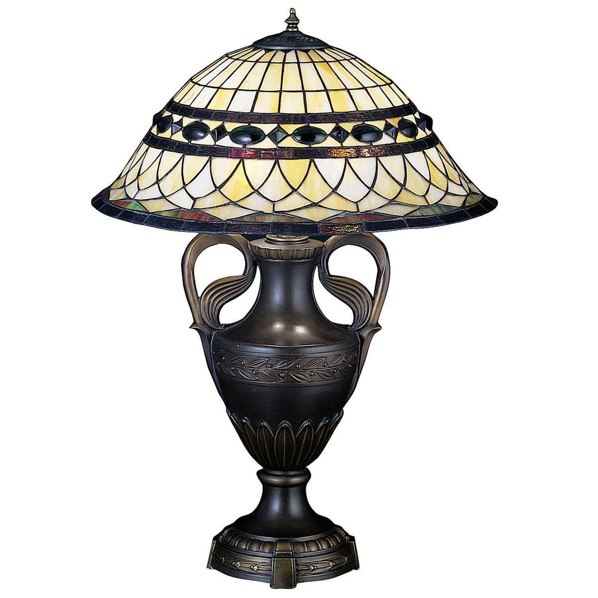 Meyda 29"High TIFFANY ROMAN TABLE LAMP
