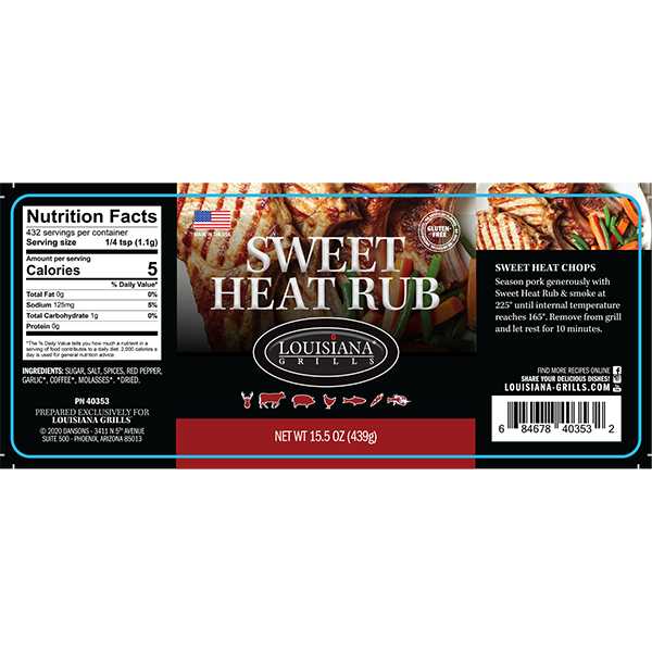 Louisiana Grills Sweet Heat Rub