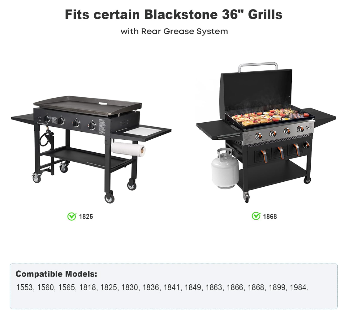 Stanbroil 36-Inch Stainless Steel Replacement Griddle Top for Blackstone