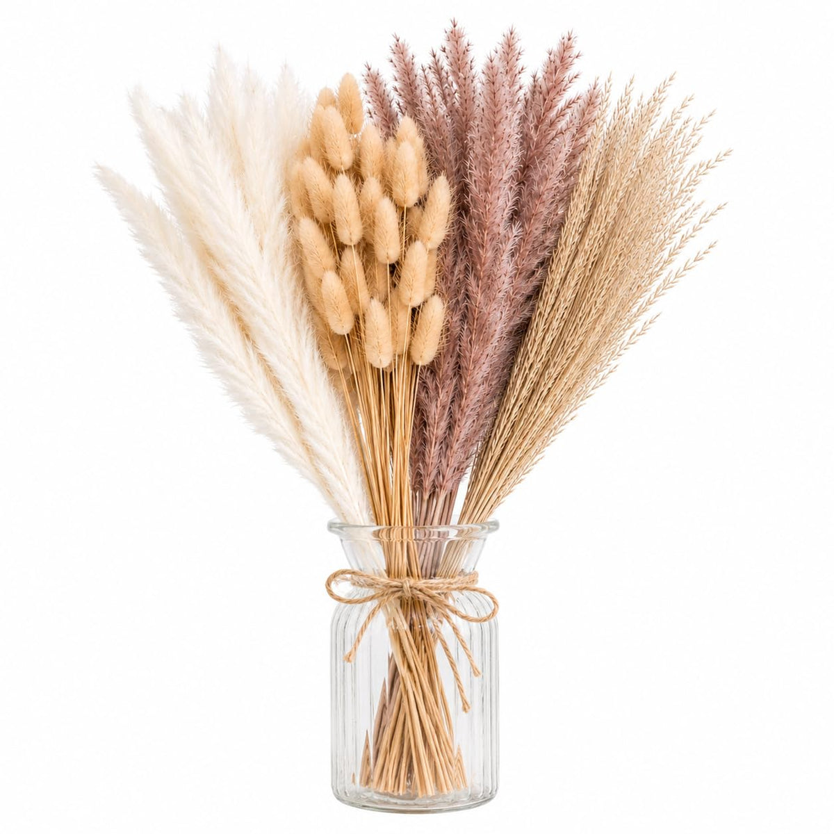 Dried Pampas Grass Bouquet – 100 Stems