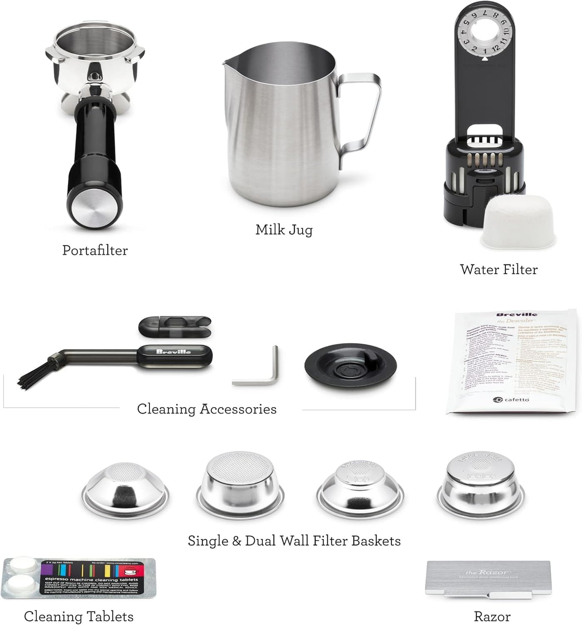 Sage the Barista Express Impress Espresso Machine - Integrated Grinder with Assisted Tamping - SES876