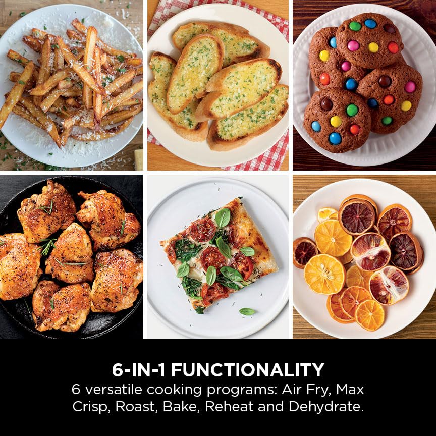 Ninja Double Stack 2-Drawer Air Fryer 7.6L SL300UK, Black