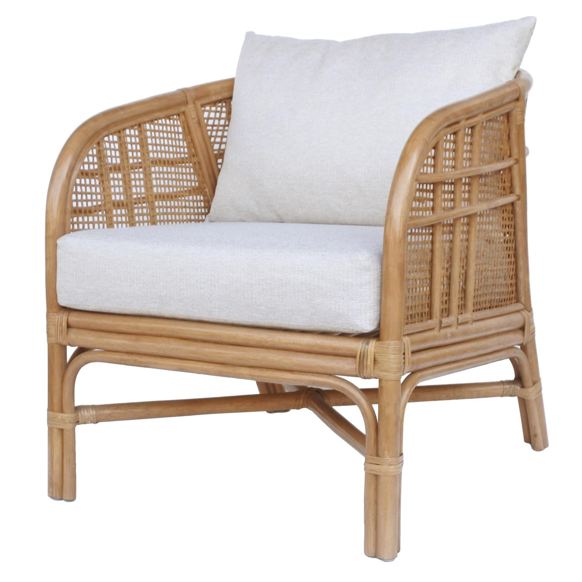 New Pacific Direct Ferrara Rattan Accent Arm Chair 7400053-CB