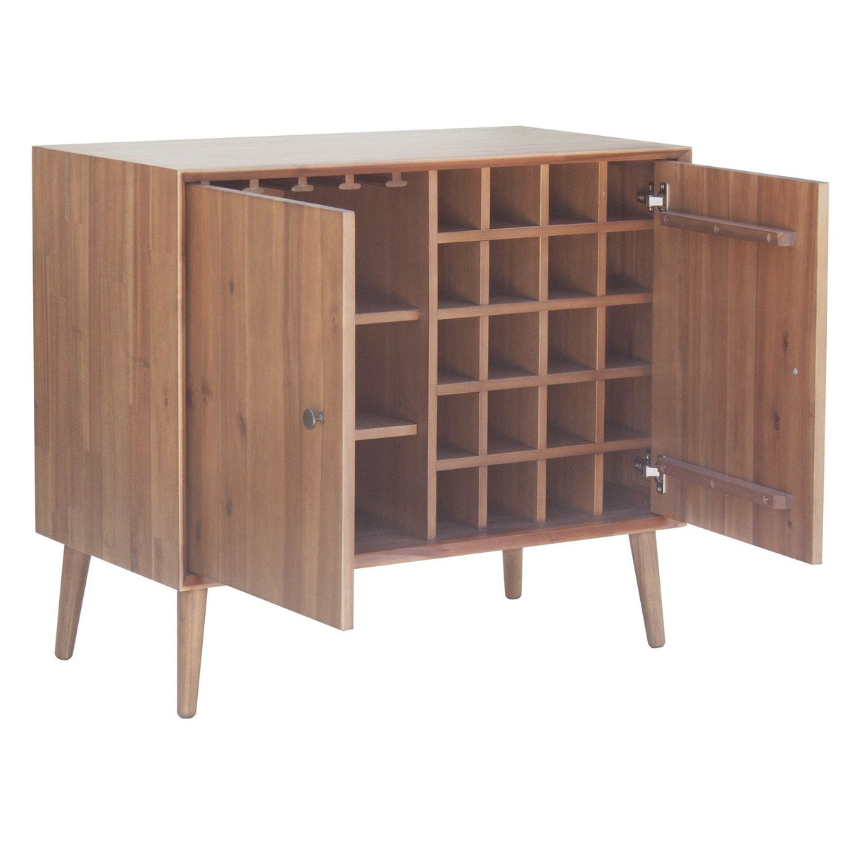 New Pacific Direct Henley Wine Cabinet 2 Doors 8000072