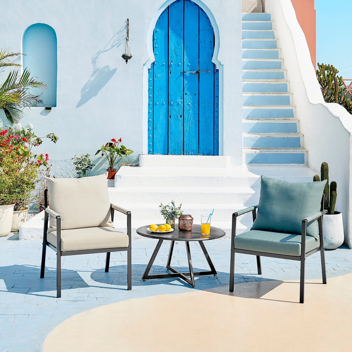 New Pacific Direct Rivano Outdoor Accent Arm Chair 9300131-591