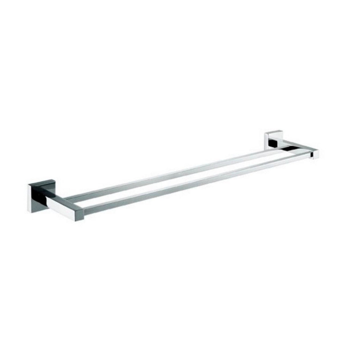 KubeBath Aqua Piazza Double Towel Bar