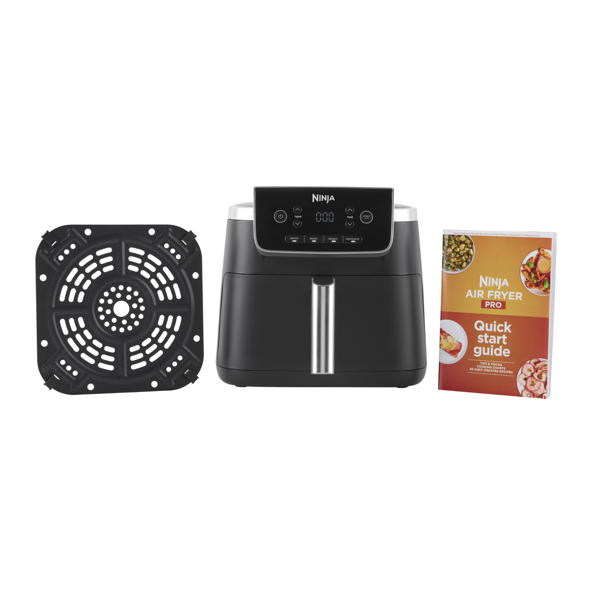 Ninja Air Fryer PRO 4.7L AF140UK - 4-in-1 Air Fryer, Black