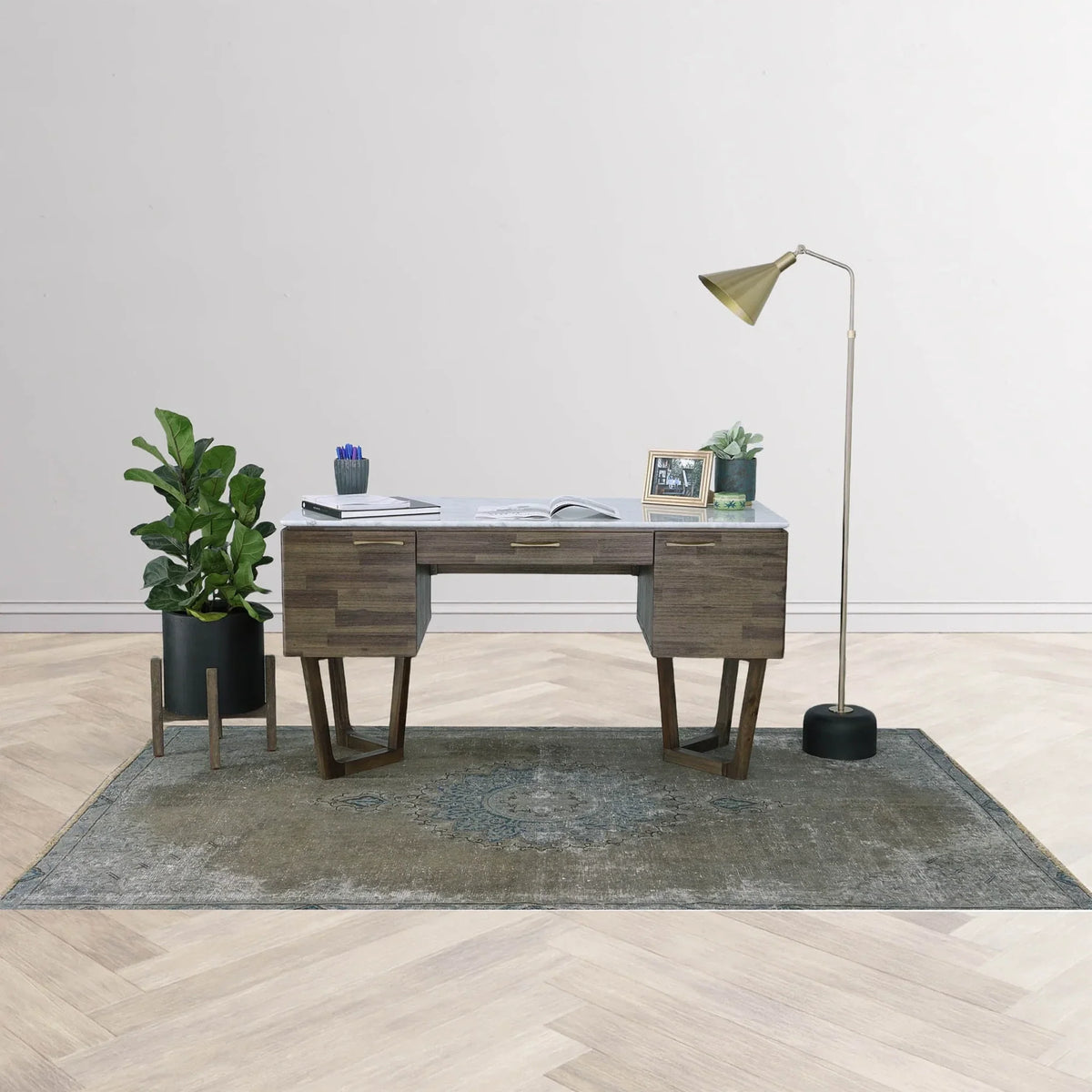 LH Imports Aura Writing Desk ARA009S