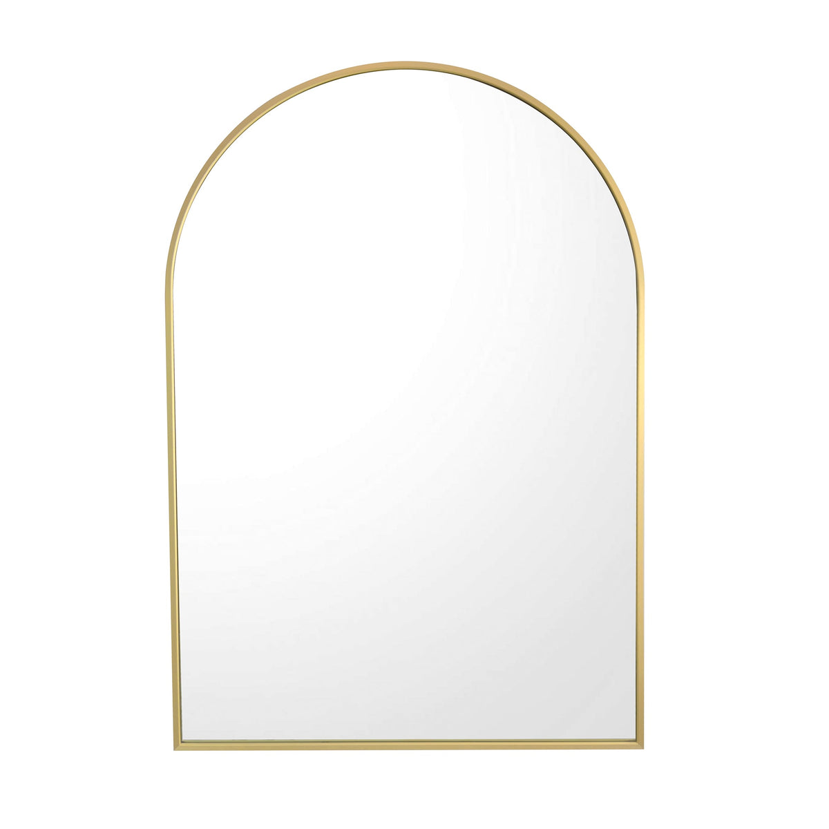 Kinger Home Archie Modern Arched Wall Mirror, Multiple Colors