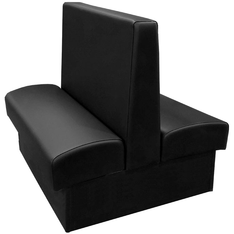 Oak Street Manufacturing Double 96" x 42" Ambrose Vinyl/Upholstered Booth