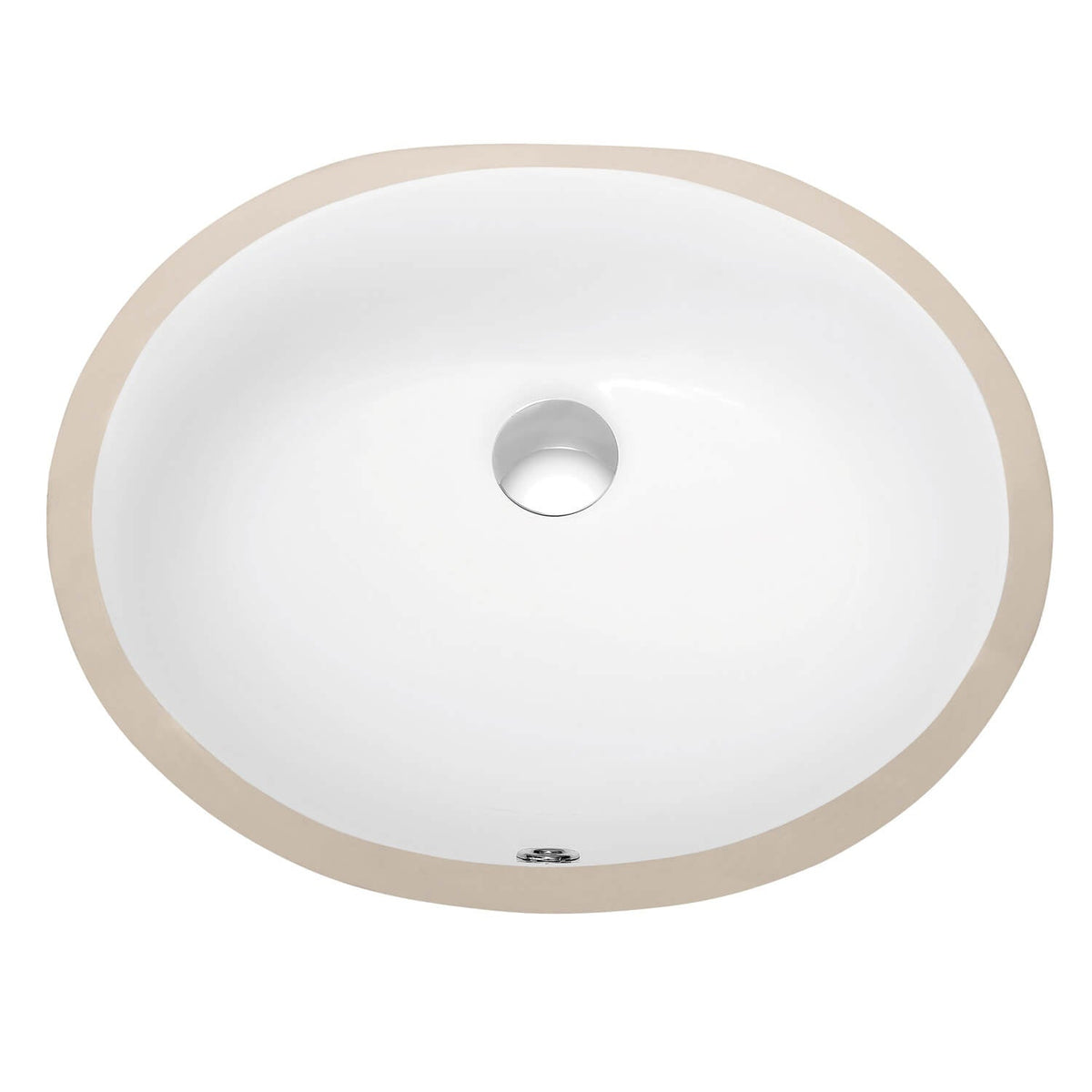 Blossom Undercounter Basin – White 19″ X 16″ Oval – C09 1916W