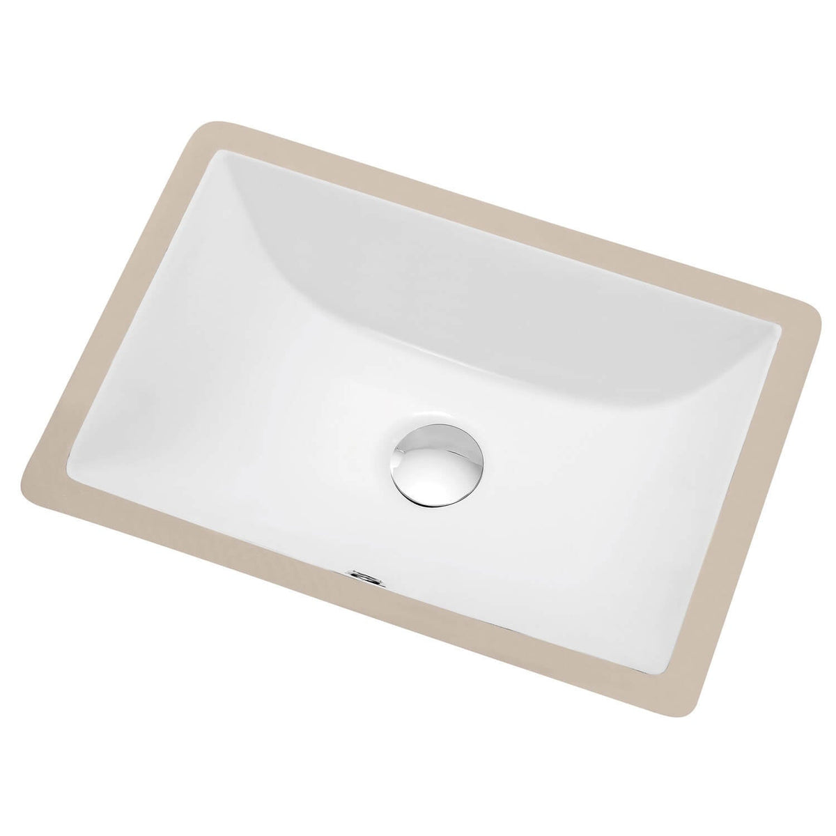 Blossom Undercounter Basin – White 20″ X 15″ Rectangular – C09 2015W