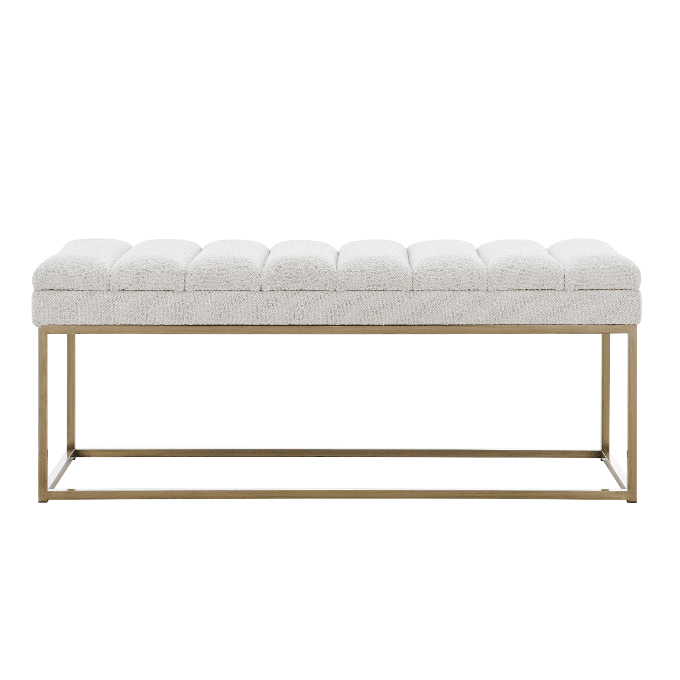 New Pacific Direct Darius KD Fabric Bench 1600081-563