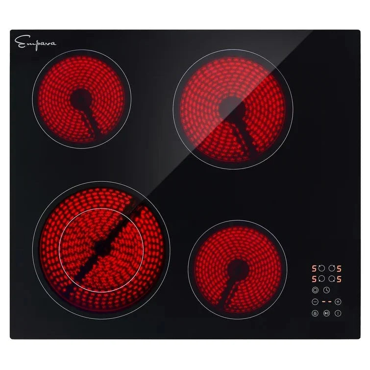 Empava 24 inch Black Electric Radiant Cooktop EMPV-24REC11