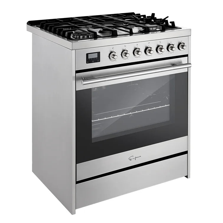 Empava 30 inch Freestanding Range Gas Cooktop And Oven EMPV-30GR06