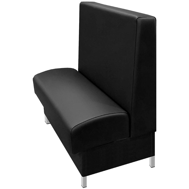 Oak Street Manufacturing Single 44" x 42" Grove Vinyl/Upholstered Booth