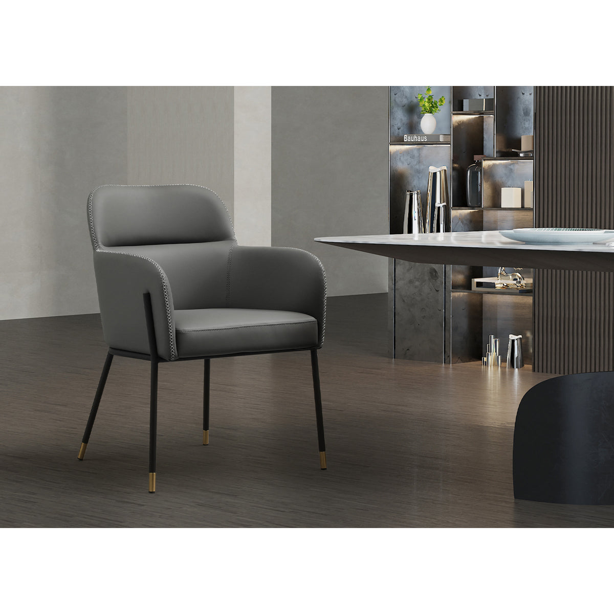 Whiteline Modern Living Heidi Dining Armchair