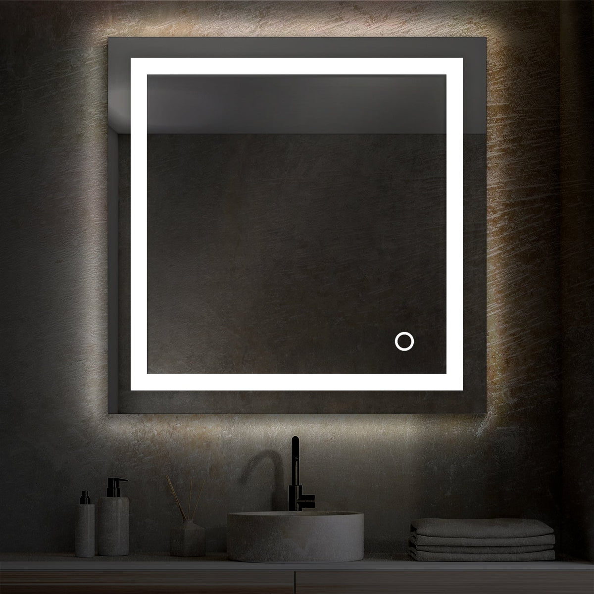 Blossom Lyra 30 x 30 Inch LED Mirror