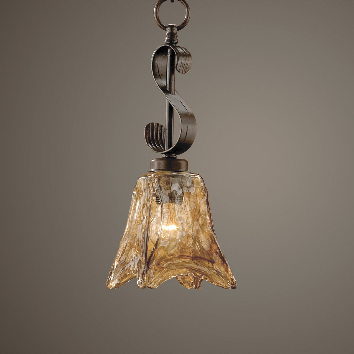 Uttermost Vetraio Mini Oil Rubbed Bronze Pendant 21801