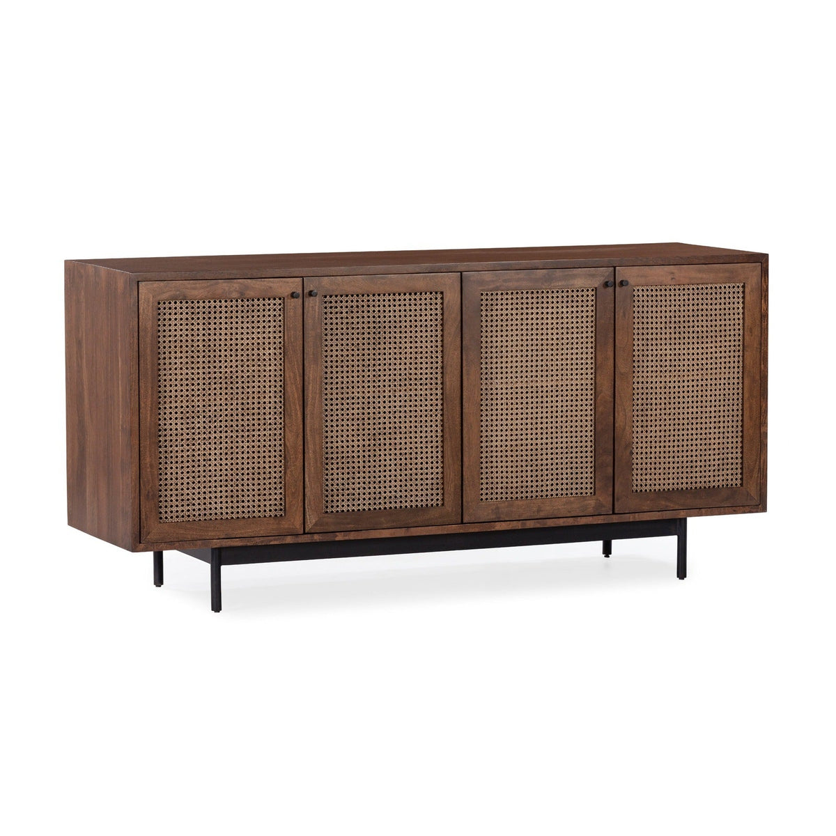 Union Home Mod Sideboard Rattan In Porto Dark Finish LVR00251