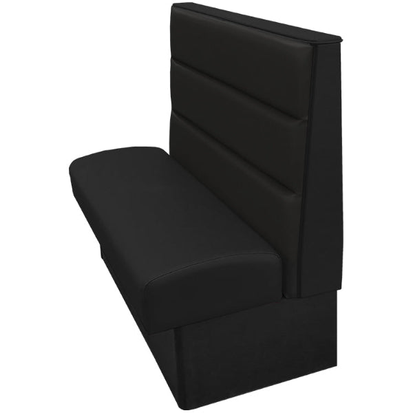 Oak Street Manufacturing Luther Vinyl Upholstered Booth - Single 72" x 42"