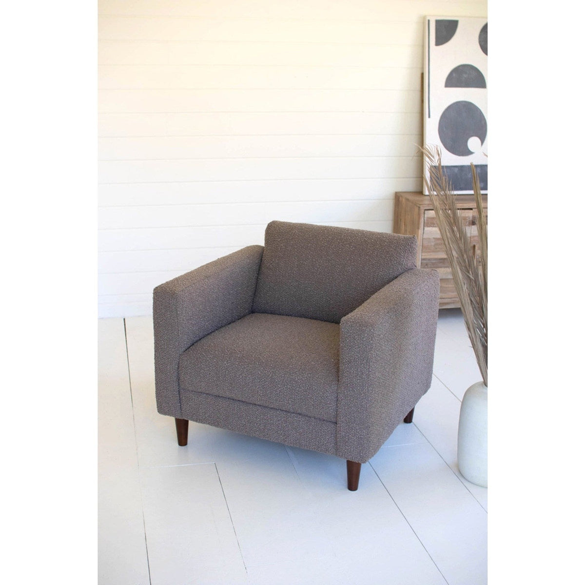 Kalalou Cafe Boucle Chair