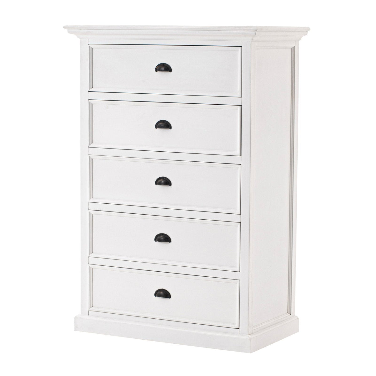 NovaSolo Halifax Chest of Drawers White CA616