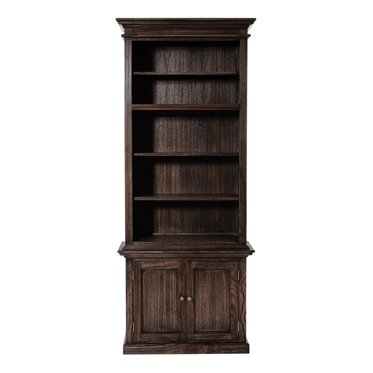 NovaSolo Halifax Mindi Single-Bay Hutch Unit Black Wash CA612BW