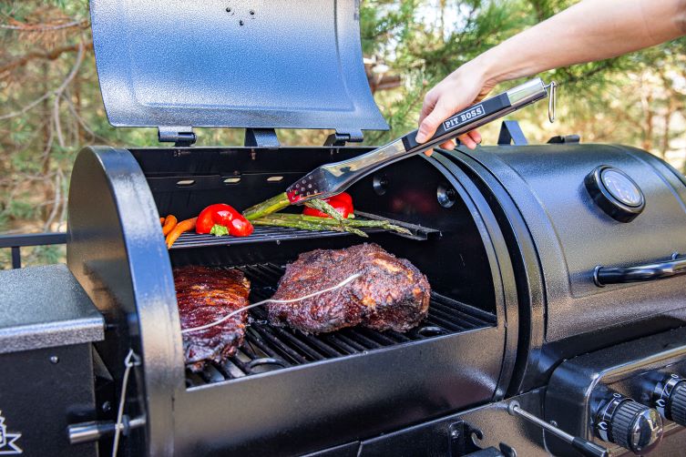 Pit Boss Navigator 1230 Combo Wood Pellet & Gas Grill