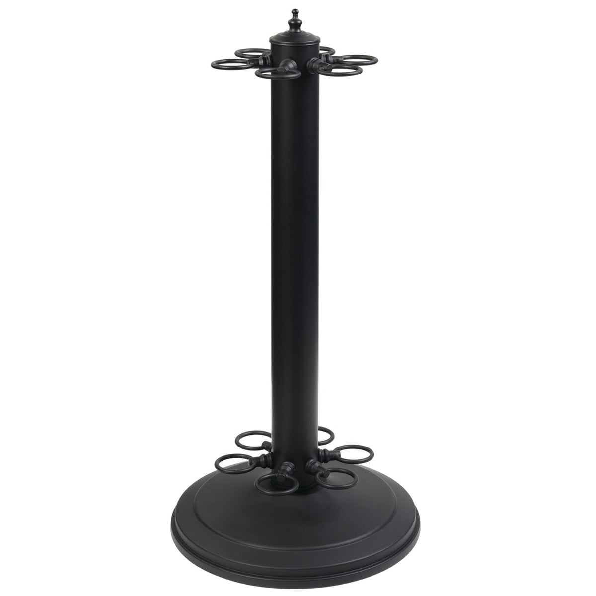 RAM Game Room 24"H Pool Cue Holder-Matte Blk/Mb PCH MB/MB