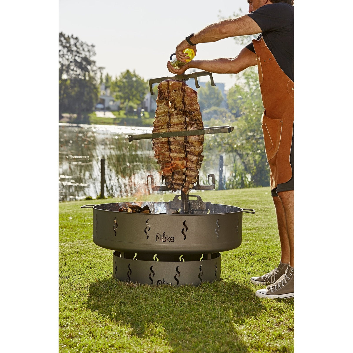 Patagonia Wood Fire Grill - Ñuke Patagonia Fire Pit