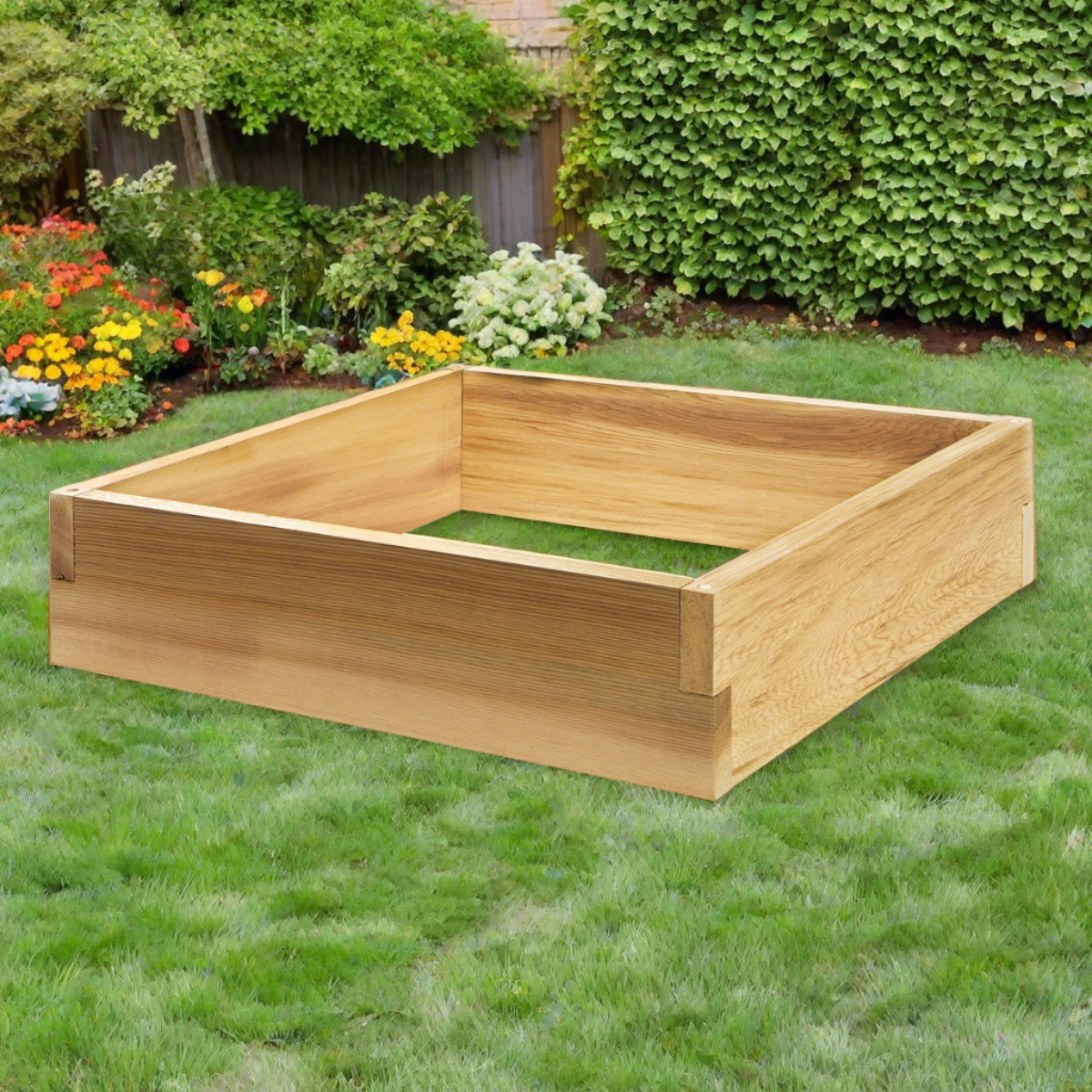 All Things Cedar 2-ft Square Raised Garden Box RG24