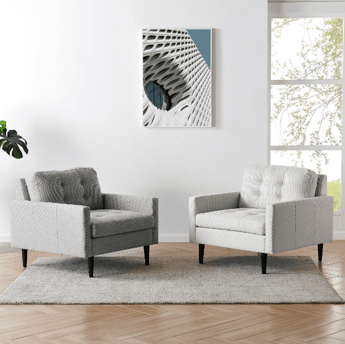 New Pacific Direct Ritchie KD Fabric Accent Arm Chair 1900178-276