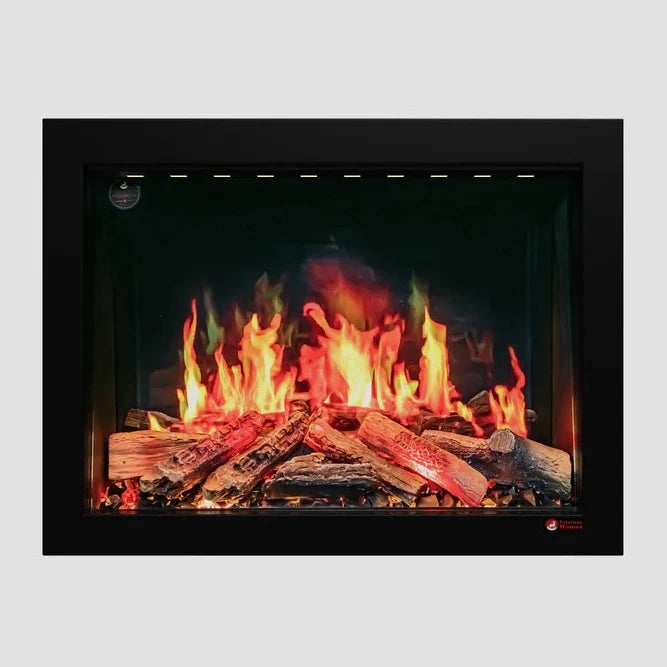 Litedeer Homes Litestar 32" & 35" Smart Electric Fireplace Insert with Breathing Oak Logs