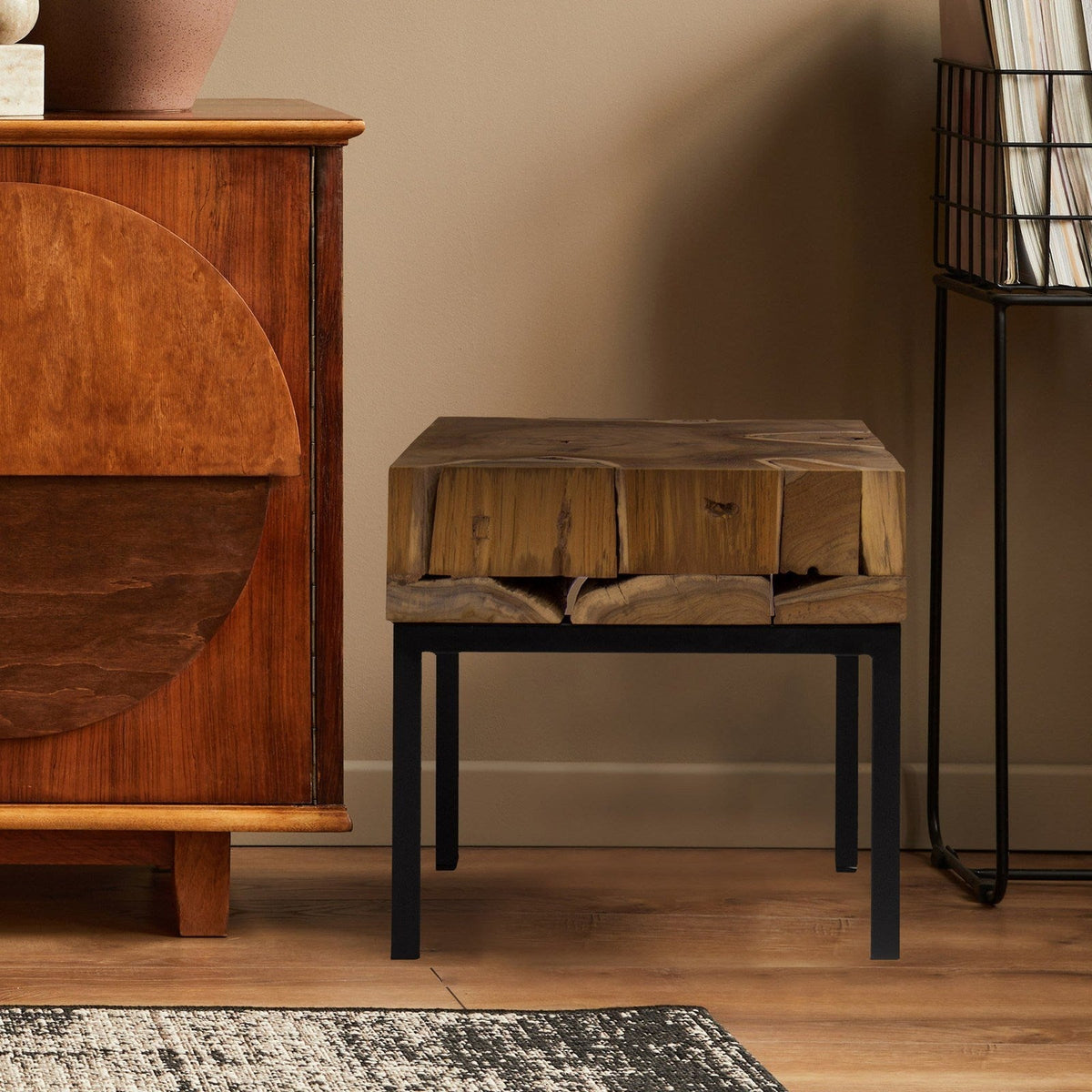 RenWil Terra Nova LIVE EDGE WOOD TABLE TA441