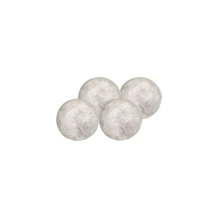Grand Canyon Cannon Ball Set, 6-Inch (4 PC) Silver CB6-4-SIL