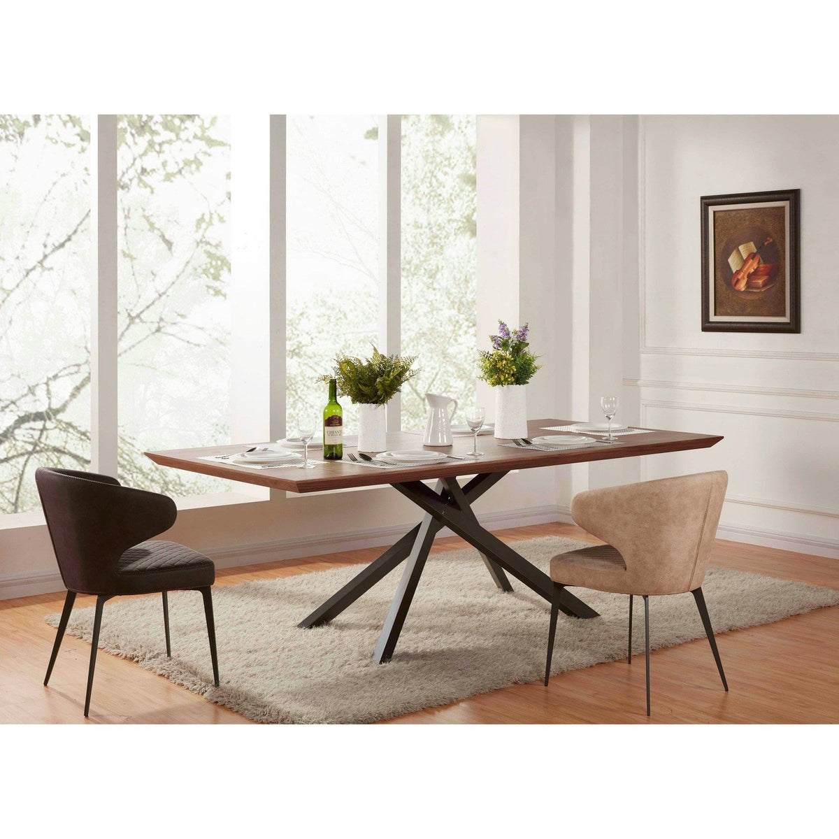 New Pacific Direct Moreno 87" Dining Table 4400052