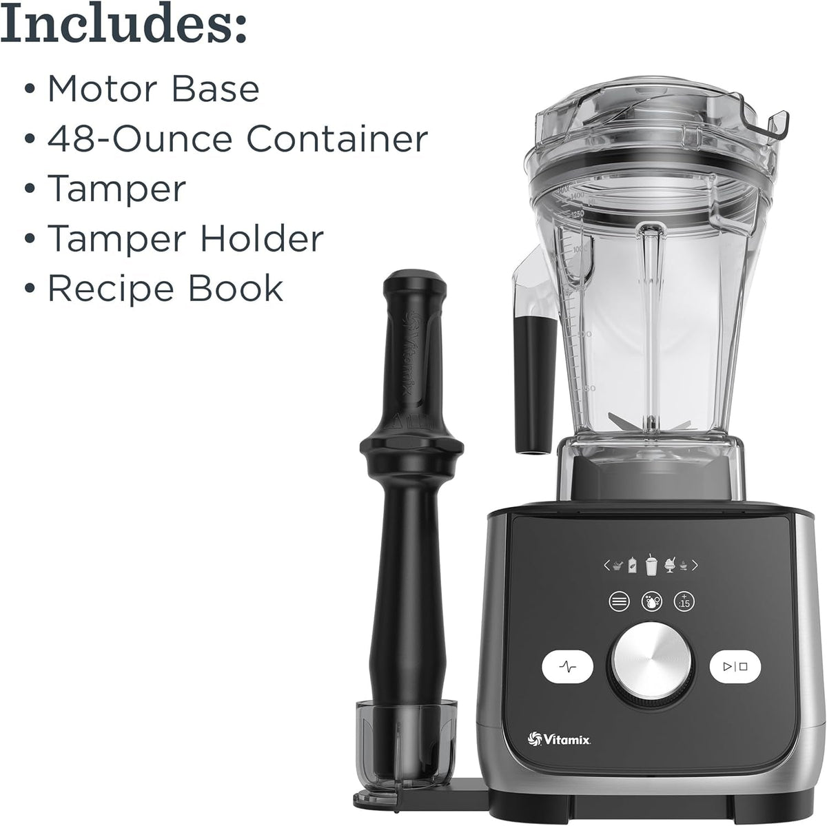Vitamix Ascent X5 Professional-Grade Blender - 10 Programs with 48 oz Container & SELF-DETECT - 073495