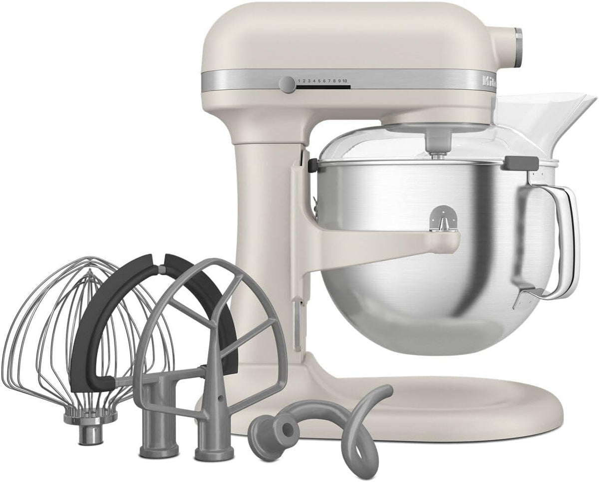 KitchenAid 6.6L Bowl-Lift Stand Mixer - 500W with 11 Speeds & Double Flex Edge Beater - 5KSM70SHX
