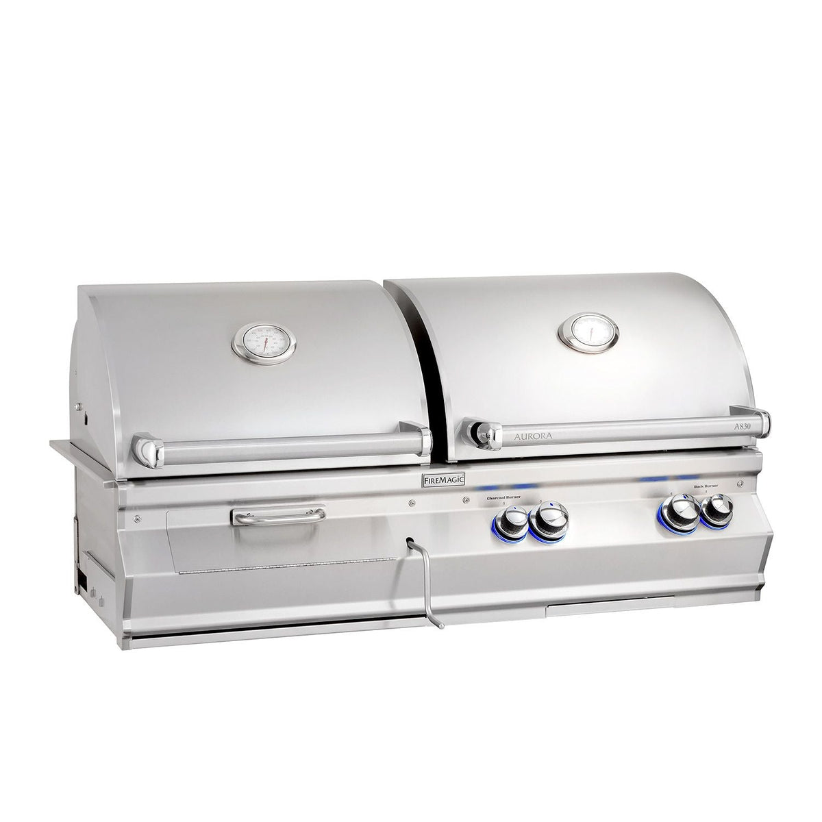 Fire Magic Aurora A830i 46-Inch Built-In Gas & Charcoal Combo Grill