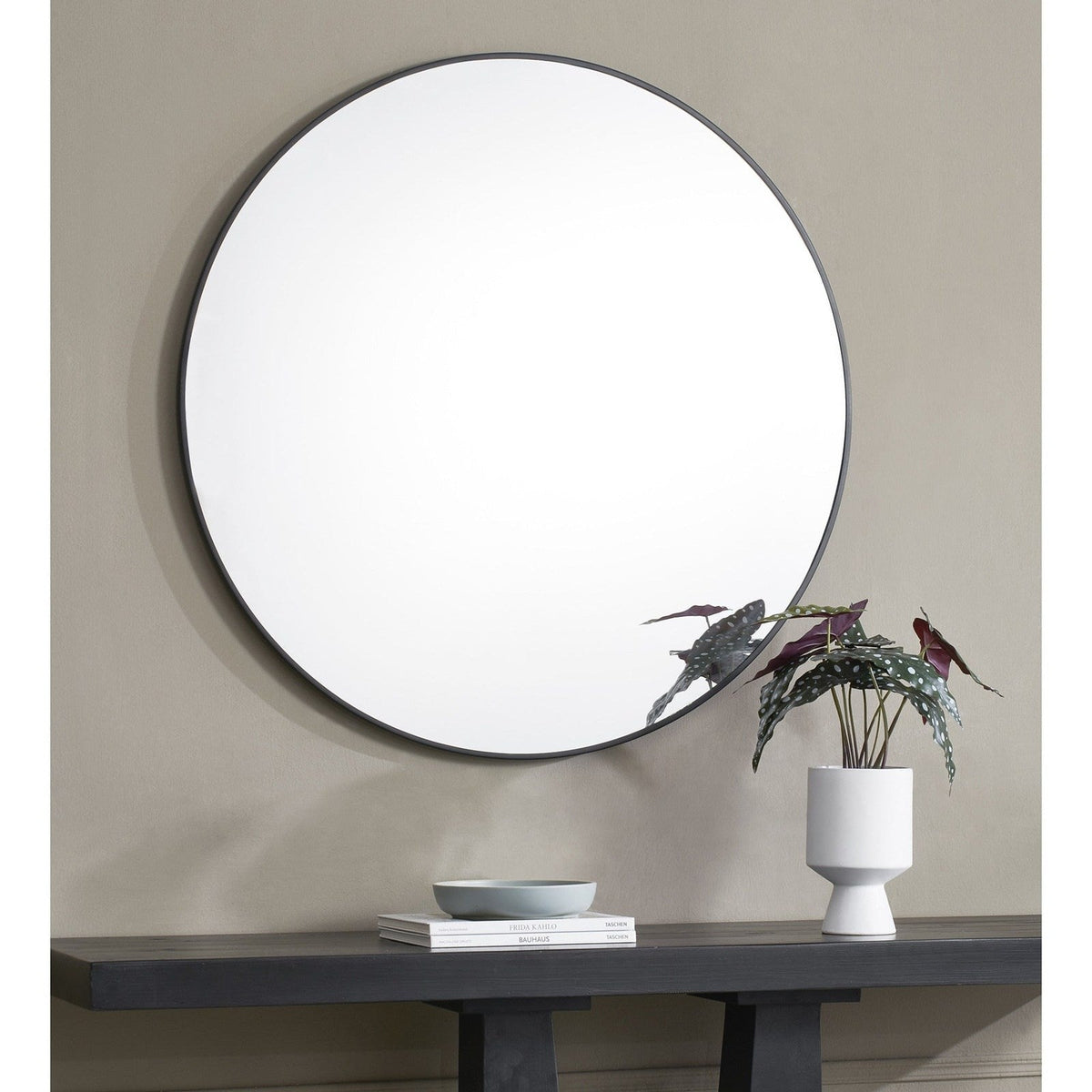 RenWil Posadas Round Mirror NDD22M025
