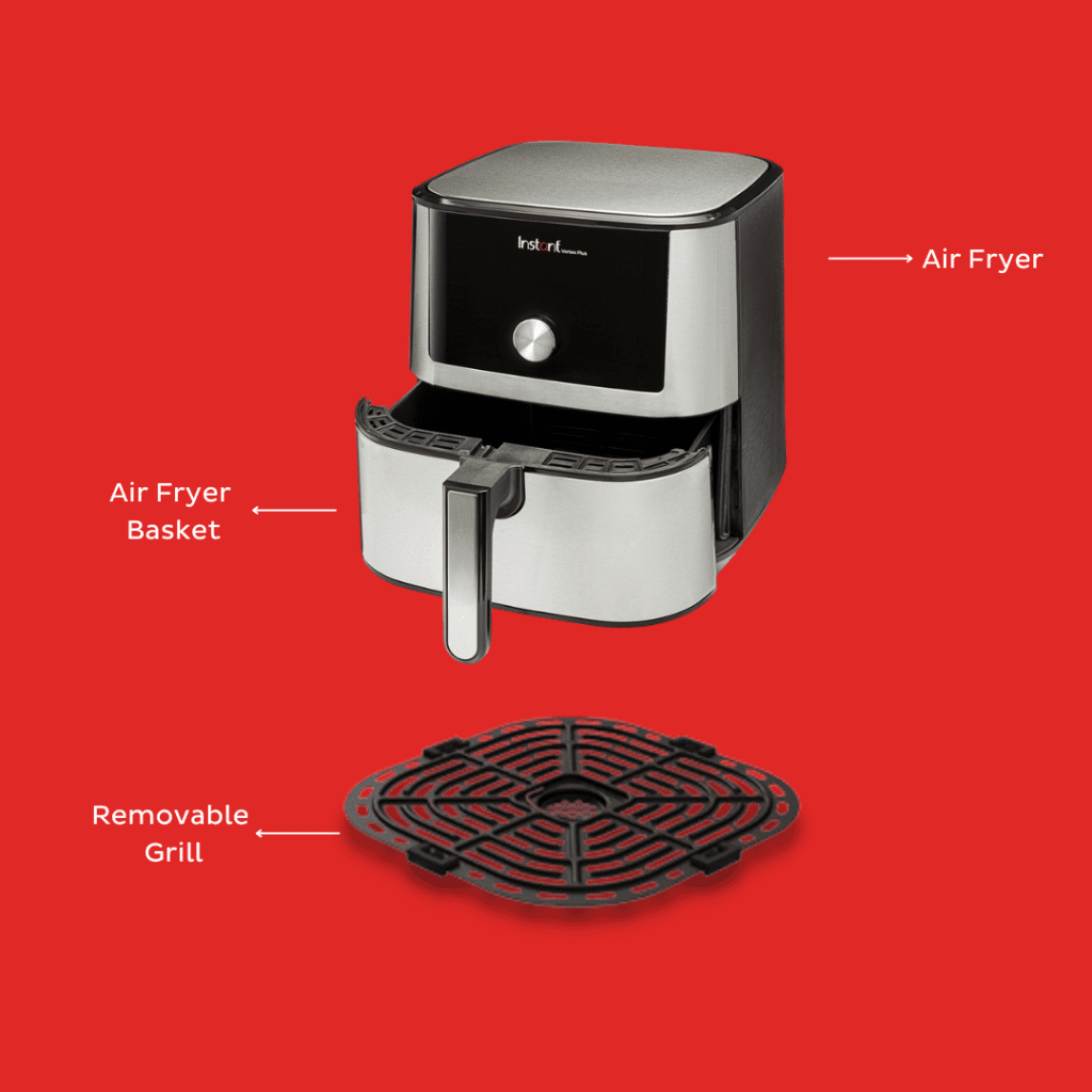 Instant Vortex Plus 3.8L Air Fryer, 6-in-1 Digital Air Fryer